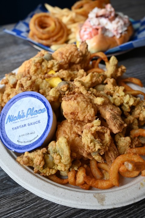 SPECIAL! Homemade Chicken Finger and Clam Strip Combo