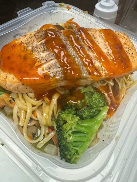 New! Nick's Grilled Salmon Bowl