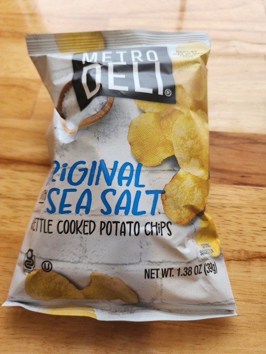 Sm. Kettle Cooked Chips Sea Salt
