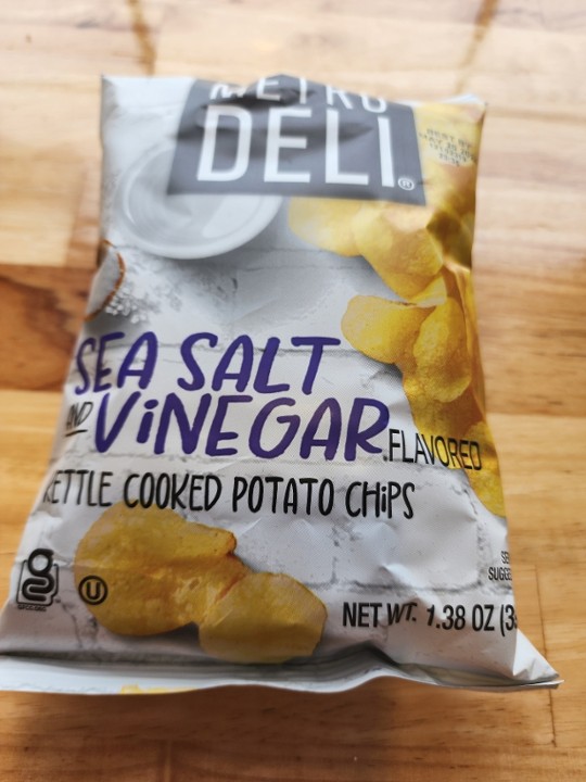 Sm. Kettle Cooked Chips Salt & Vinegar