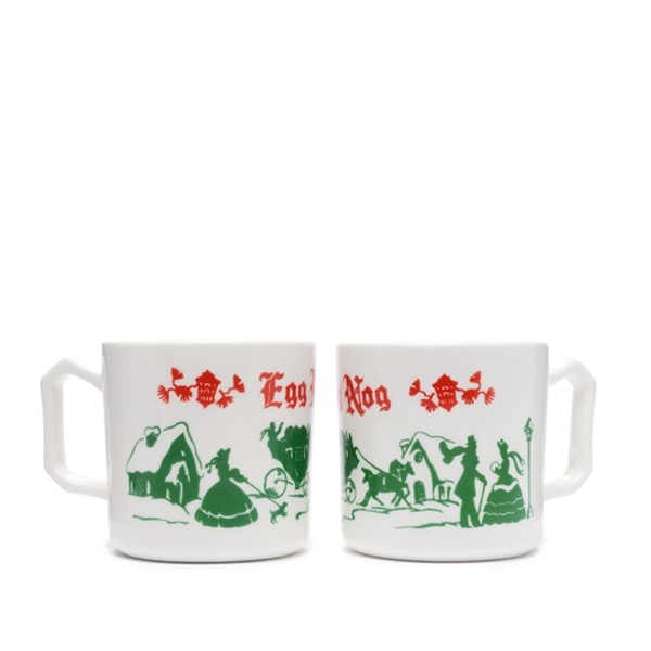 Holiday Nog Mugs (set of 2)