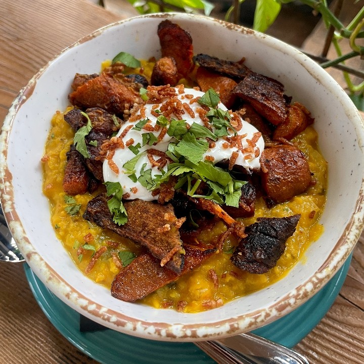 Bowl of Red Lentil Dahl