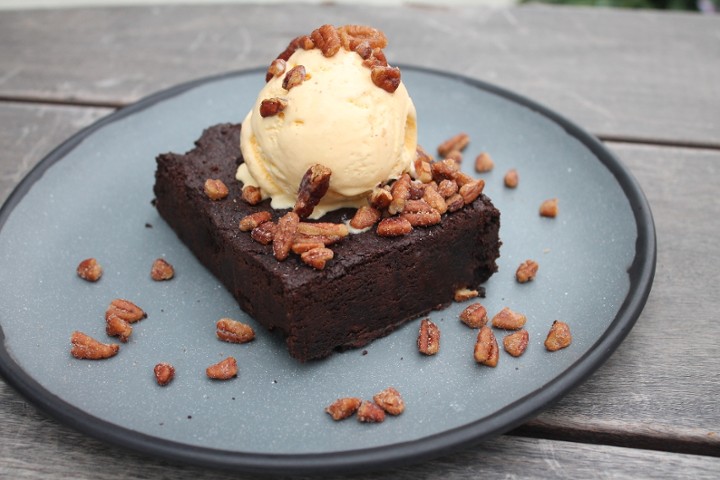 Steel Pan Flourless Fudge Brownie (GF)