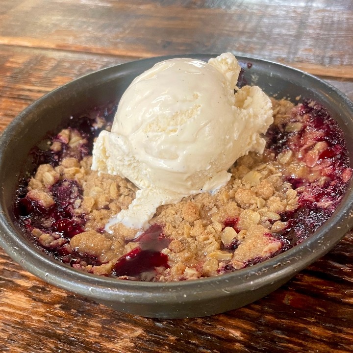 Strawberry Blueberry Crisp