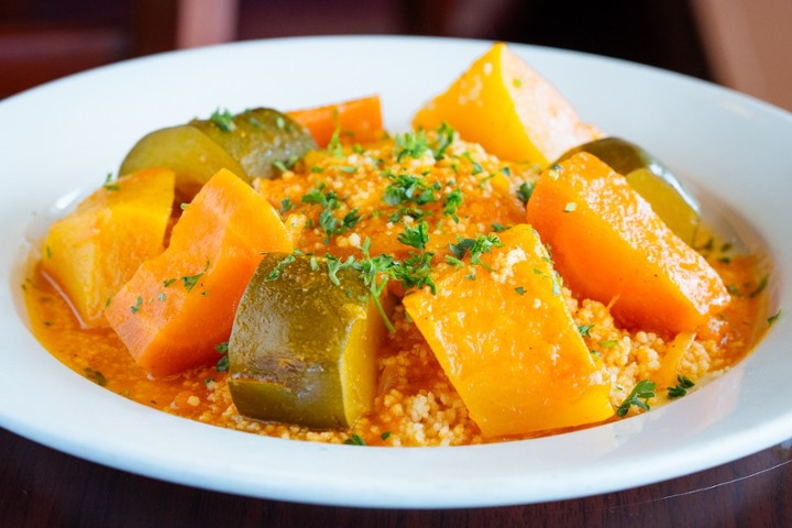 COUSCOUS WITH STEWED VEGETABLES (VV)