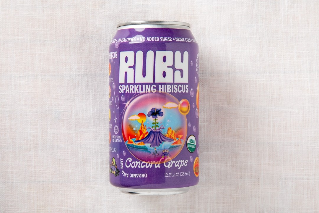 Ruby Sparkling Hibiscus Concord Grape