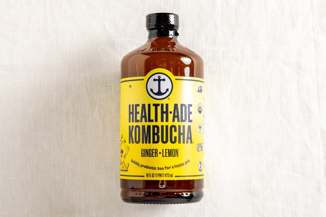 Health-Ade Kombucha, Ginger Lemon