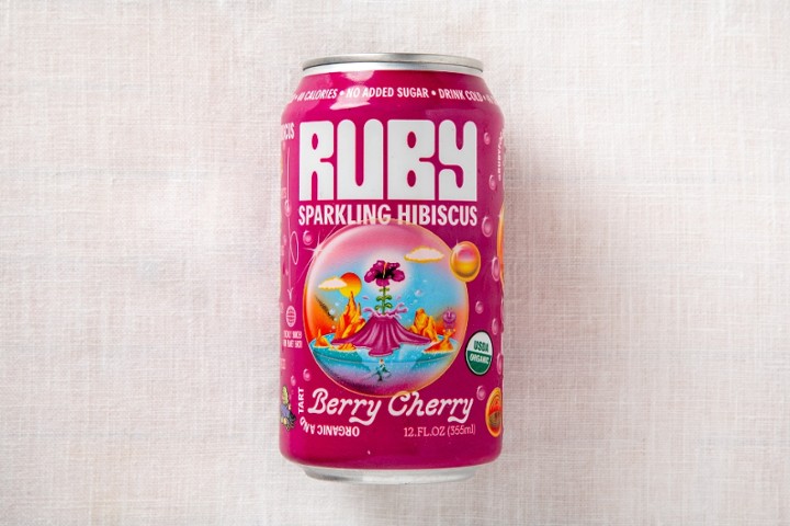 Ruby Sparkling Hibiscus Berry Cherry