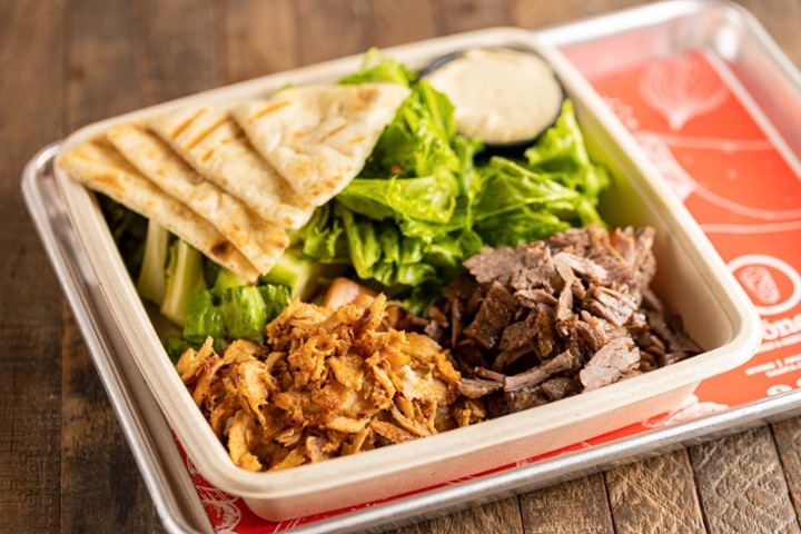 Doner Kebab Salad Plate