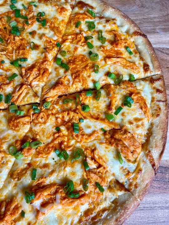 1/2 Sheet Buffalo Chicken Pizza