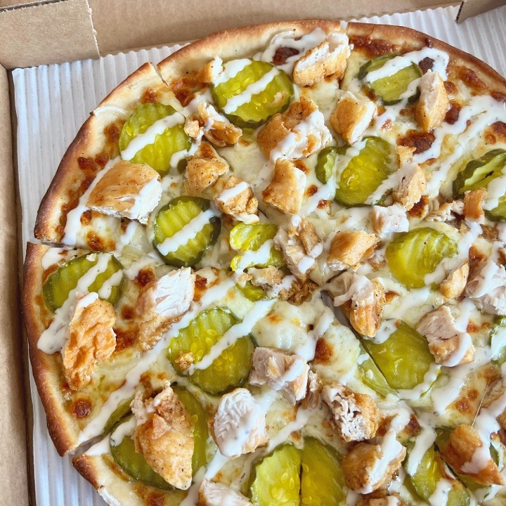 1/2 Sheet Pickle Pizza