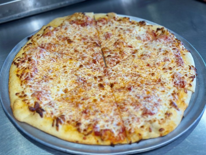 A 18" Cheese Pizza
