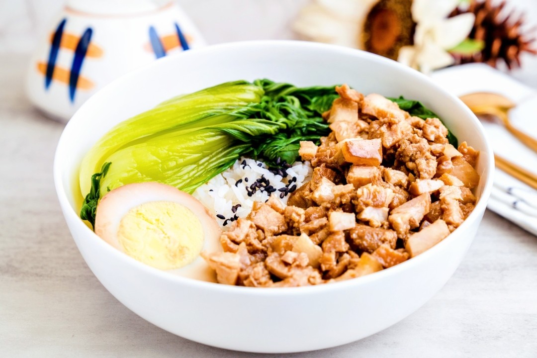 台式滷肉飯  Taiwanese Braised Pork over Rice