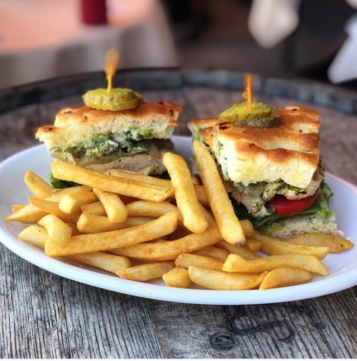 Chicken Pesto Sandwich