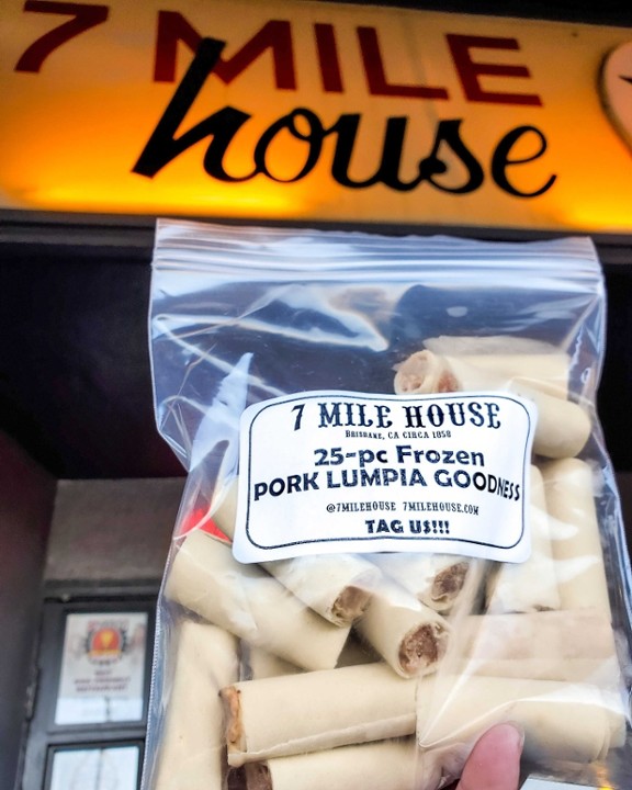 FROZEN Lumpia (25 pieces)