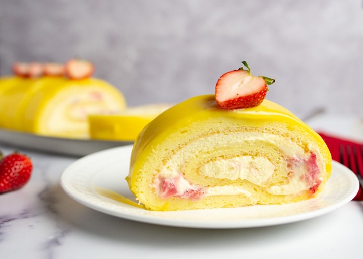passion fruit roulade