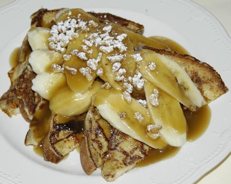 French Toast with Bananas Foster