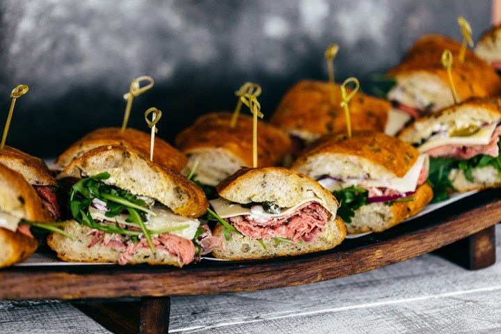 Roast Beef Sandwich Platter