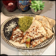 Carne Asada Steak Chimichurri Quesadilla
