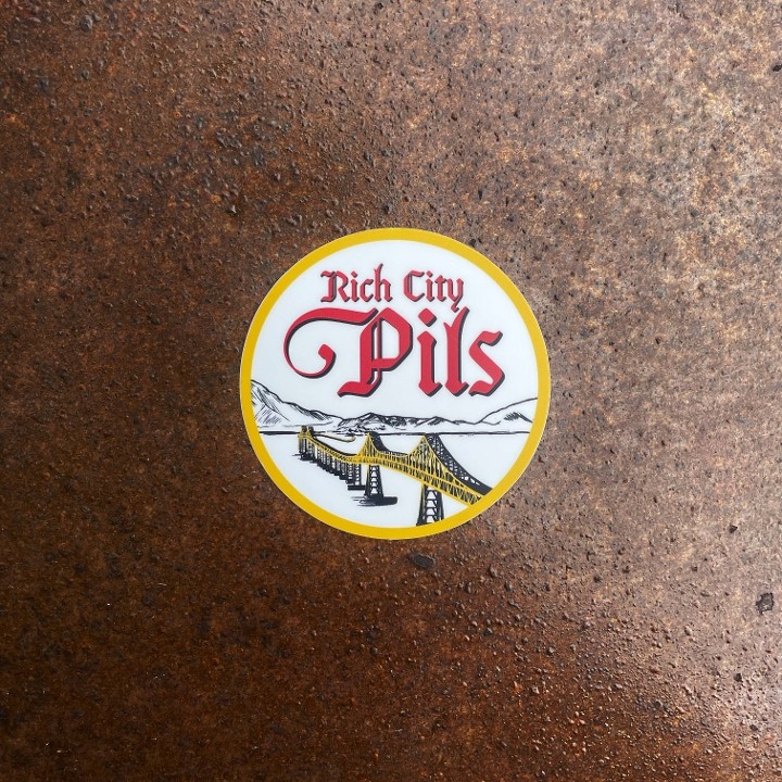 Rich City Sticker