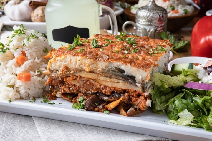 Meat Moussaka Plate