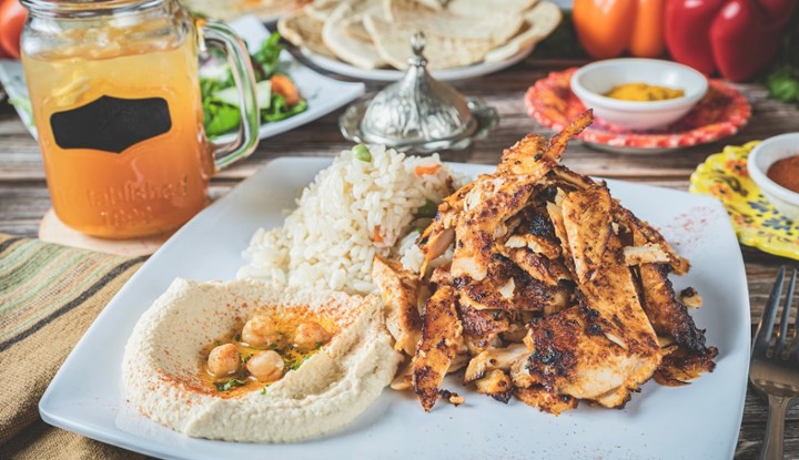 Chicken Shawarma Plate