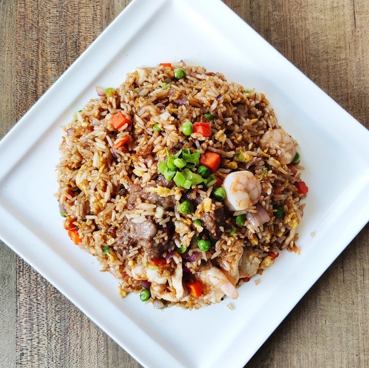 Combo Fried Rice (Chicken/Beef/Shrimp)