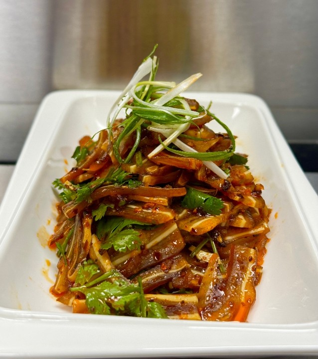 Marinated Pig Ears w. Chili Oil