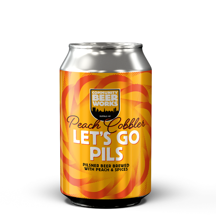 Peach Cobbler Let's Go Pils 6-Pack