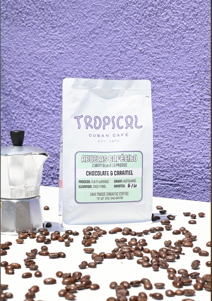 Tropical Cuban Espresso Beans 12 oz