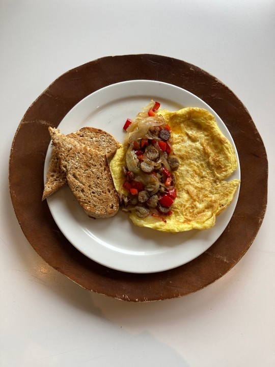 ITALIAN SAUSAGE OMELET