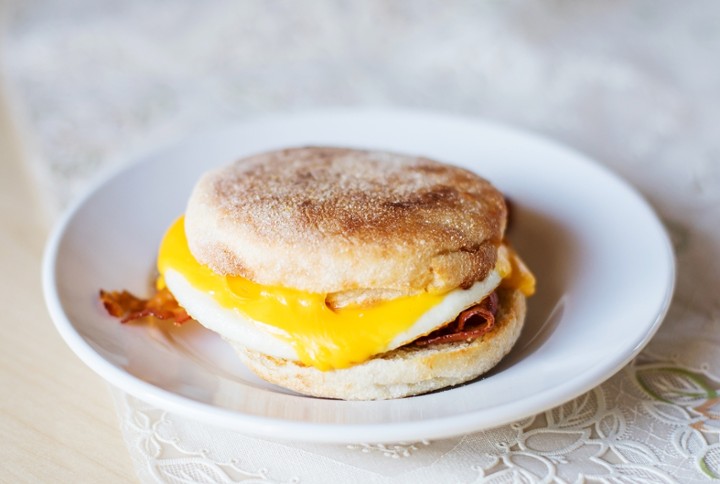 Breakfast English Muffin Sandwich