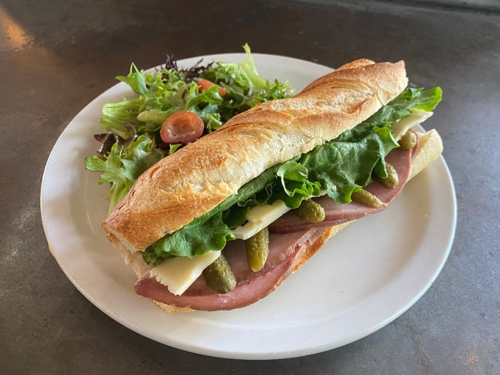 Jambon Parisien Baguette Sandwich