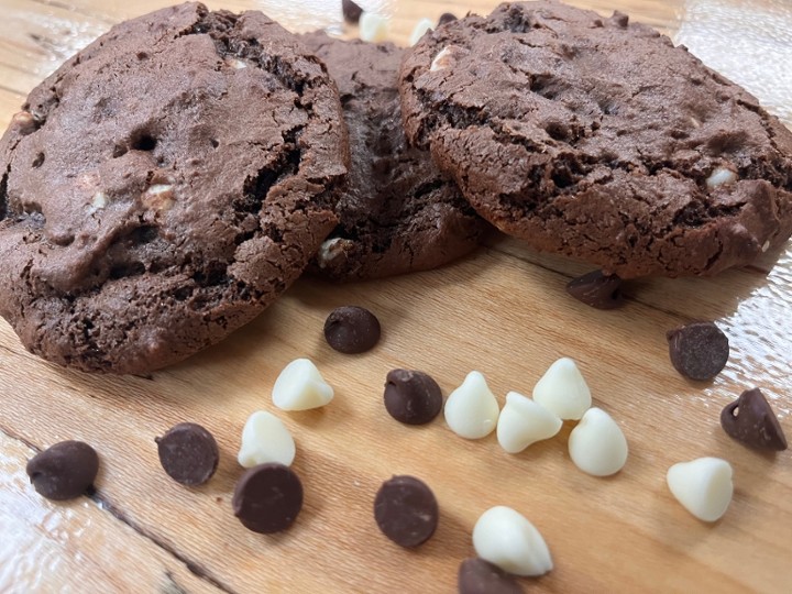Homemade Double Chocolate Cookie