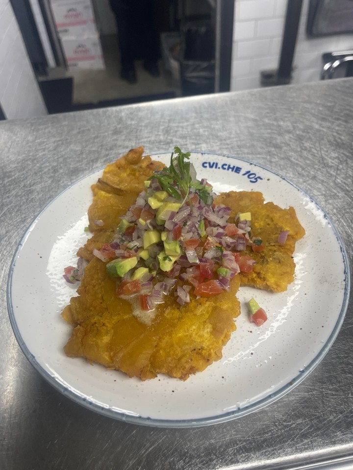 Tostones Chalaca