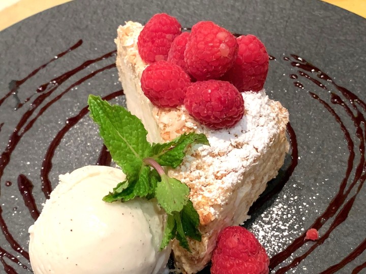 Raspberry Mille-feuille