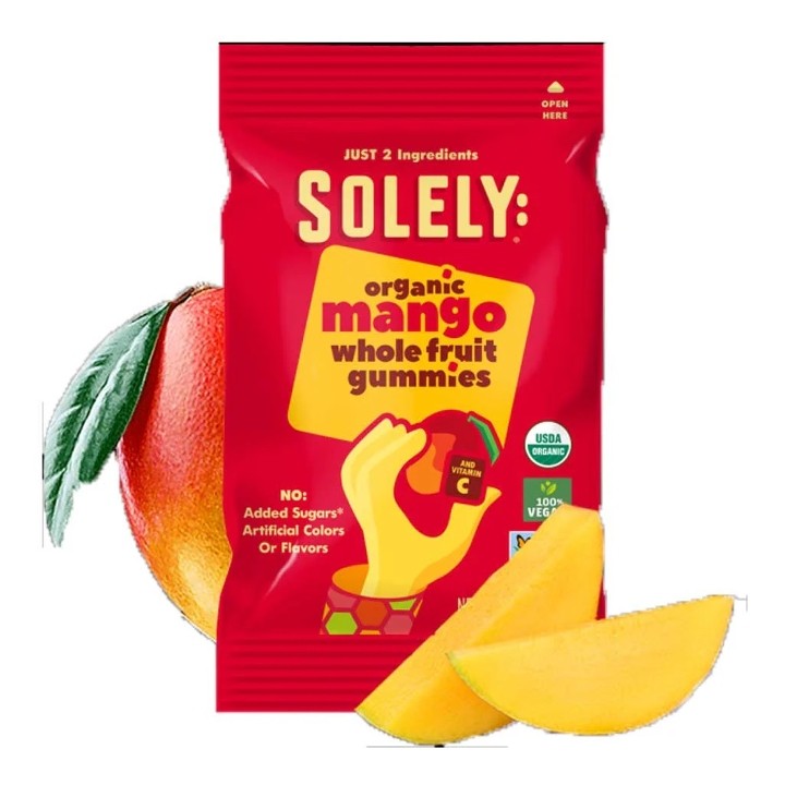 Solely Whole Fruit Gummy (Mango)