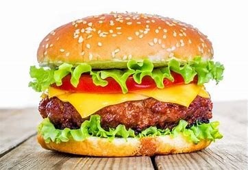 Cheeseburger Deluxe (lettuce, tomatoes, onions)