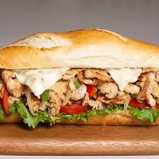 Chicken Cheesesteak (fried peppers & onions) (Halal Chicken)