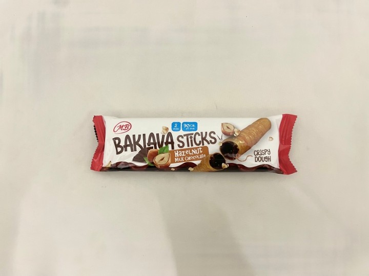 Baklava Sticks Hazelnut Milk Chocolate* (Contains Nuts)