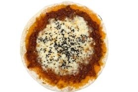 Spicy Flatbread with Mediterranean Cheese (Vegetarian)