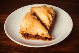 Cashew Baklava* (Vegetarian, Contains Nuts)