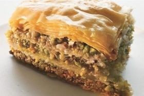 Pistachio Baklava* (Vegetarian, Contains Nuts)