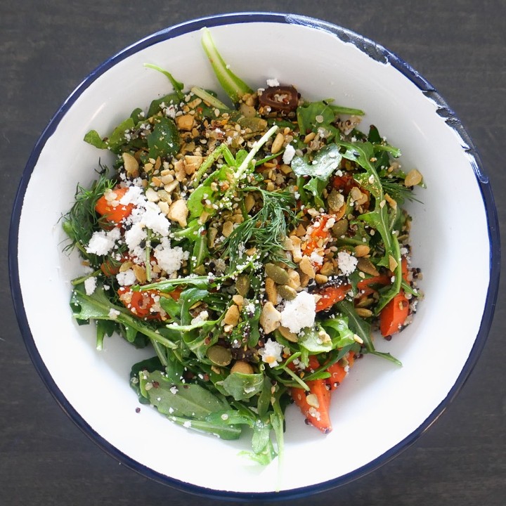 Grilled Carrot Salad