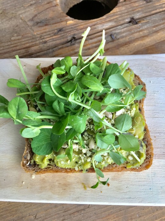 Guac n' Seeds Toast (Vegan)