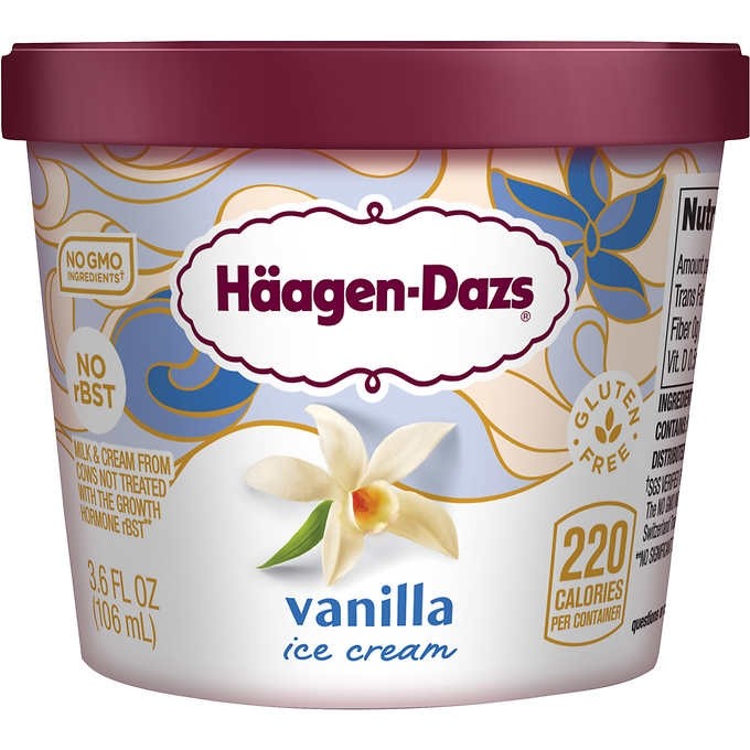 Haagen-Dazs IC(Vanilla,Strawberry,Chocolate)