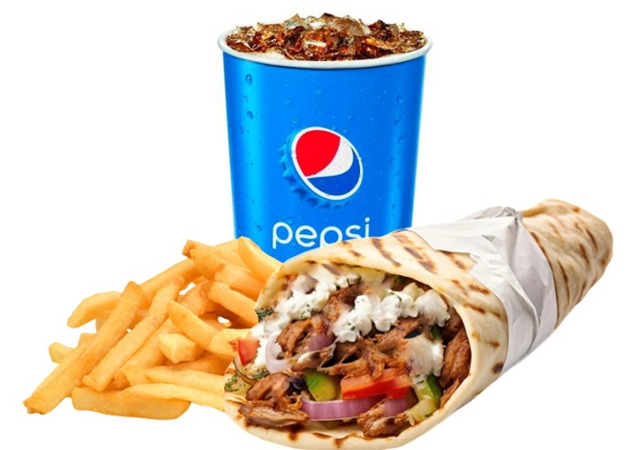 TRADITIONAL GYRO PITA MEAL DEAL