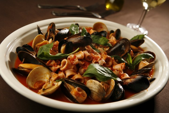 Seafood Diavolo