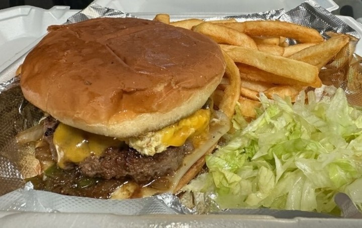 The Texas Longhorn Burger