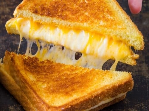 3 Cheese Grilled Cheese
